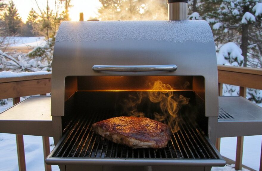 premium cold weather pellet grills