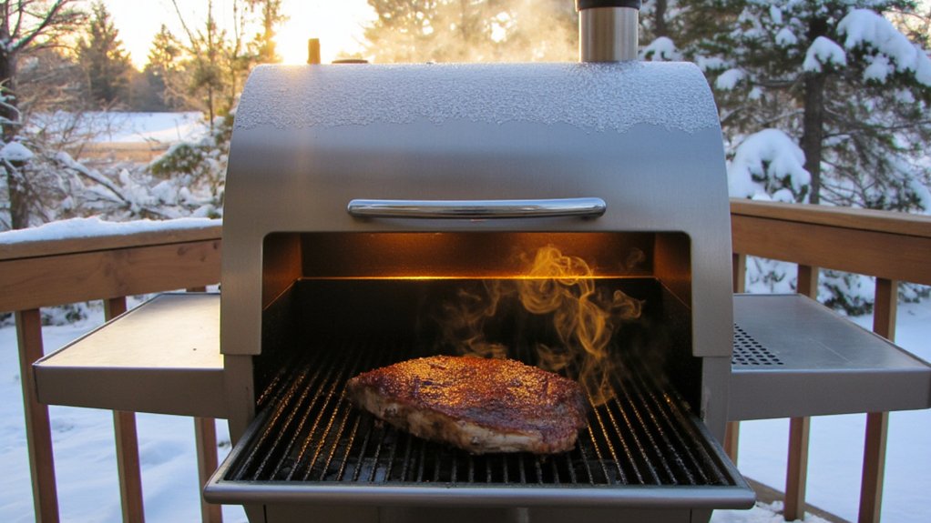 premium cold weather pellet grills